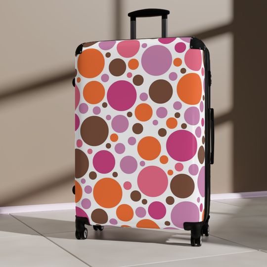 Discover Suitcases 3 Sizes Available Trendy Graduation Gift Durable Vacation Luggage Carry On Bag 360o Spinner Wheels College Student Christmas Gift