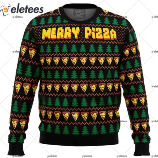 Discover Merry Pizza Ugly Christmas Sweater DPT1D23Y