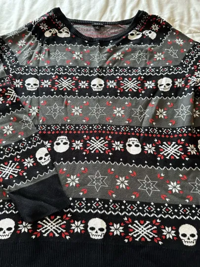 New Women’s Womens Plus Size 2 2X Torrid Christmas Holiday Ugly Sweater Top