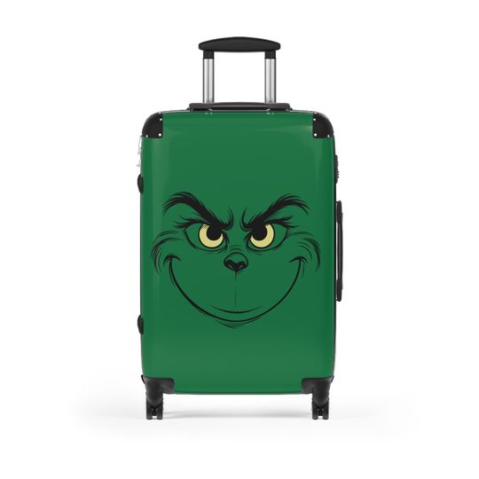 funny character Face Suitcase