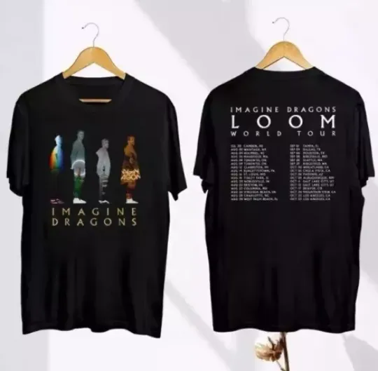 Discover Imagine Dragons Loom Tour 2024 T-Shirt, Imagine Dragons Concert Shirt