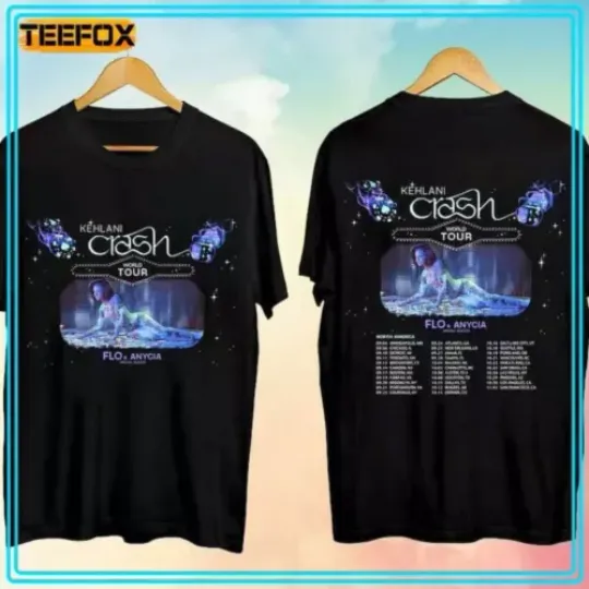 Discover Kehlani – Crash World Tour 2024 Concert T-Shirt