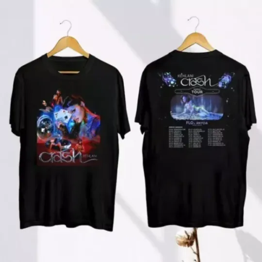 Discover Kehlani Crash World Tour Concert 2024 Music T-Shirt