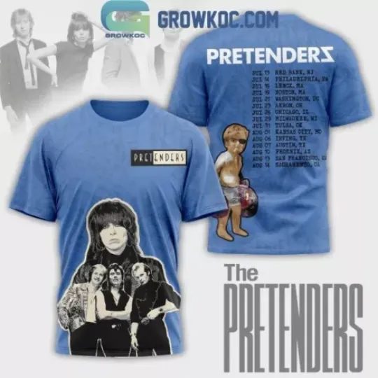 Discover The Pretenders Tour 2024 Detailed Schedule Shirts