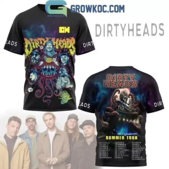 Discover The Dirty Heads Summer Tour 2024 T-Shirt
