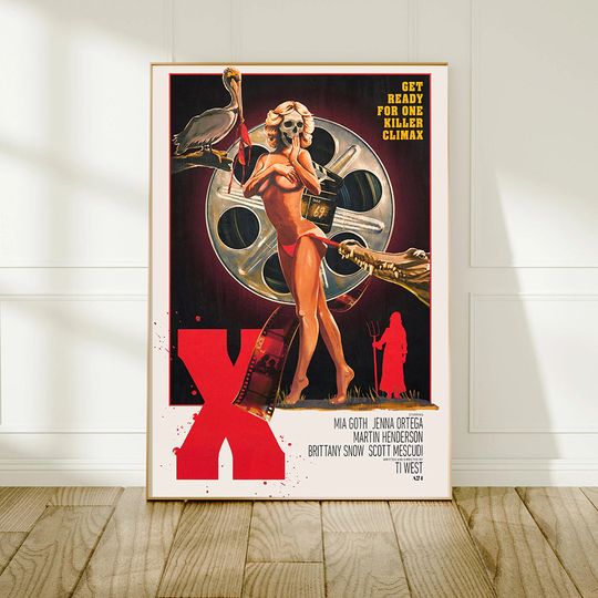 Discover X (2022)--Movie Poster, High quality Canvas Prints, Wall Art,  Home Decor