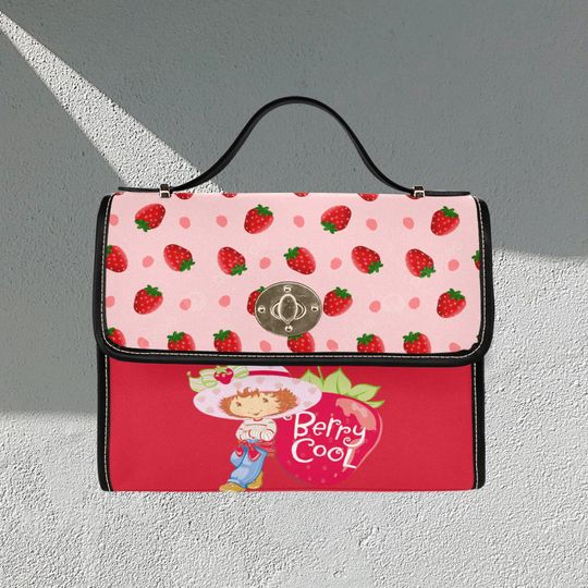 Berry Cool Lock bag (black shoulder strap, black edging)