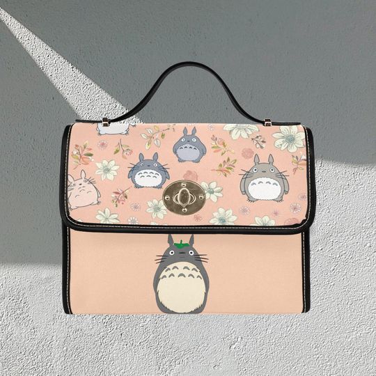 Discover Character Anime Lock bag (black shoulder strap, black edging)