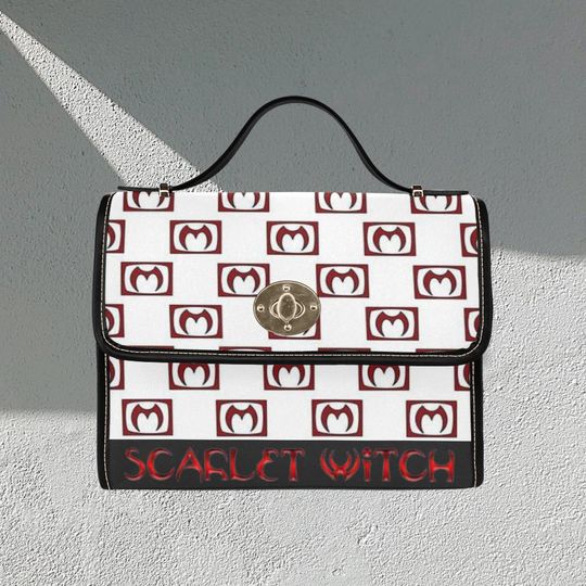 Discover Character Red Witch Lock bag (black shoulder strap, black edging)