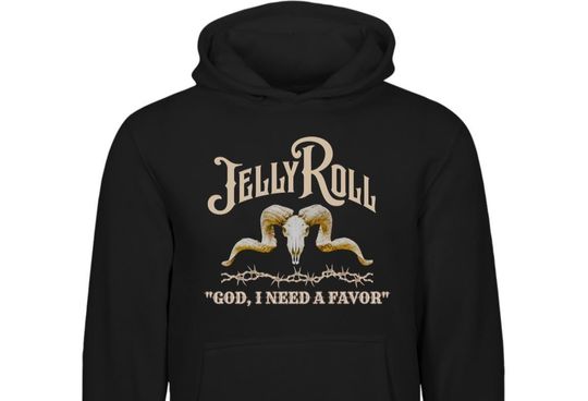 Jelly Roll "God, I Need a Favor" Eco-Friendly Premium Hoodie