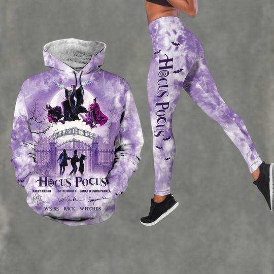 Hocus Pocus Hoodie, Disney Witch Leggings, Its Just A Bunch Of Hocus Pocus Hoodie, Sanderson Sisters Leggings, Halloween Movie Hoodie
