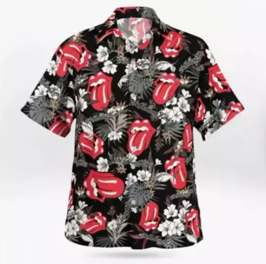 The Rolling Stones Hawaiian Shirt Full Size