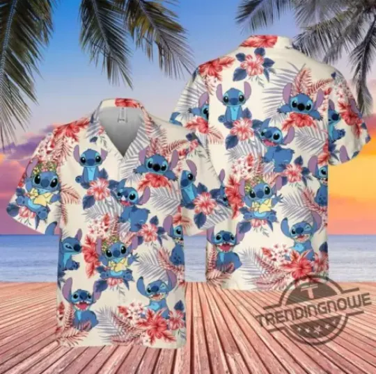 Discover Stitch Hawaiian Shirt Stitch Stitch Summer Shirt