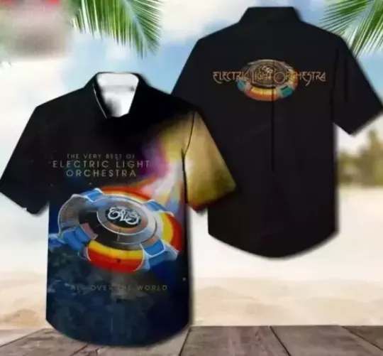 Hawaii Shirt Electric Light Orchestra All Over The World Summer Beach