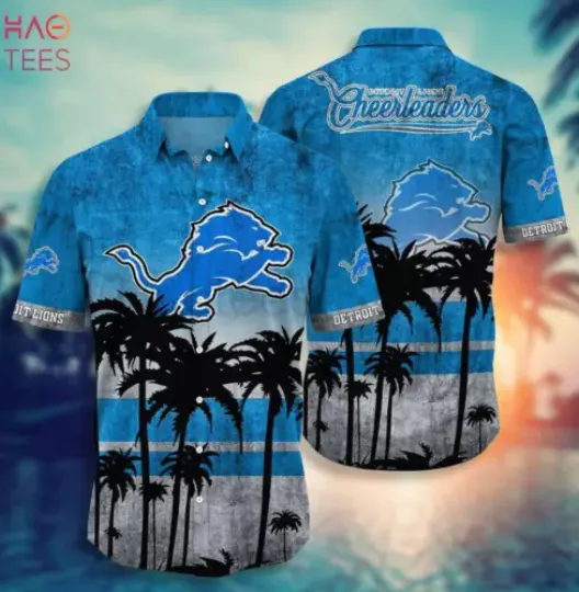 Discover Detroit Lions football-Hawaii Shirt Short Style Hot Trending Summer-Hawaiian football V2