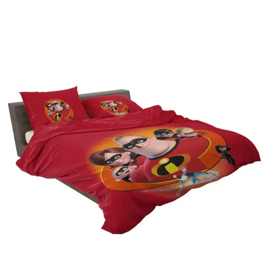 Discover The Incredibles Movie Bob Parr Dash Parr Disney Quilt Duvet Cover Set