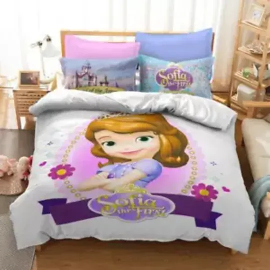 Disney Princess Cinde Bella #2 Quilt Duvet Cover Set Comforter Cover
