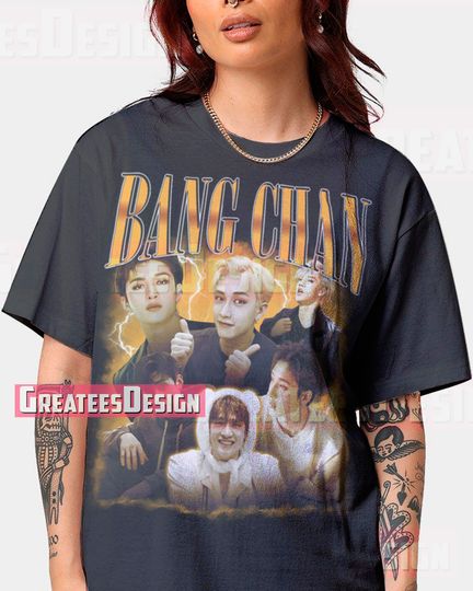 Discover Limited Bang Chan Bootleg T-shirt Unisex Shirt Oversize