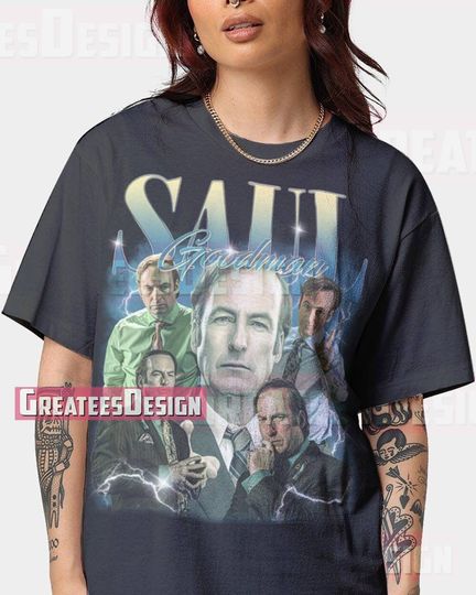 Limited Saul Goodman T-shirt Bob Odenkirk Vintage Oversize Shirt