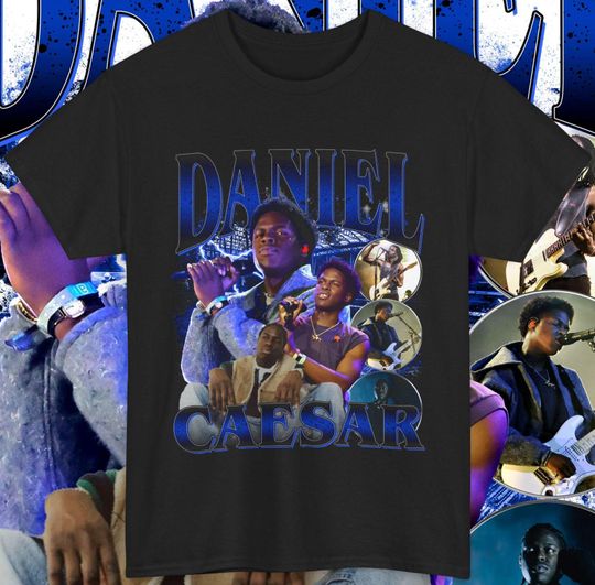 Discover Daniel Caesar Shirt Graphic Tee Vintage RnB Artist Singer Merch Express Delivery Available
