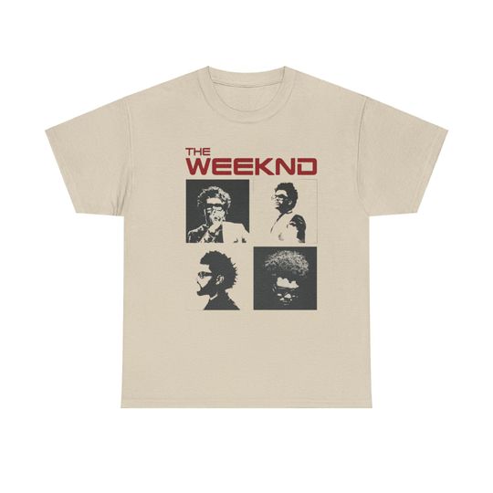 Discover Weeknds T-Shirt, Graphic Tee, Hip pop, R&B, Pop Music Fan Shirt, Unisex Streetwear Top, Concert Merchandise, Music Festival Apparel