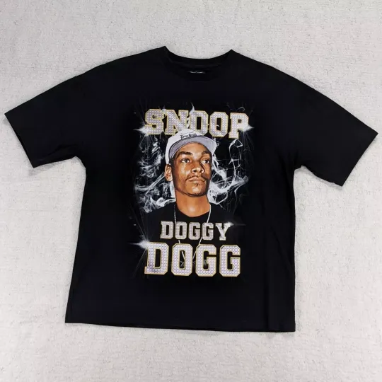 Discover Snoop Doggy Dogg Supply T-Shirt , Face Portrait Graphic Rap Tee