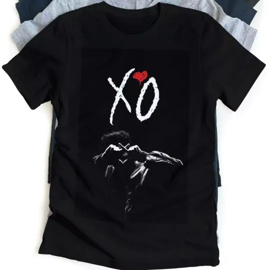 Discover Weeknds XO T-Shirt, Weeknds XO Design Shirt, XO Vintage T-Shirt, Gift for