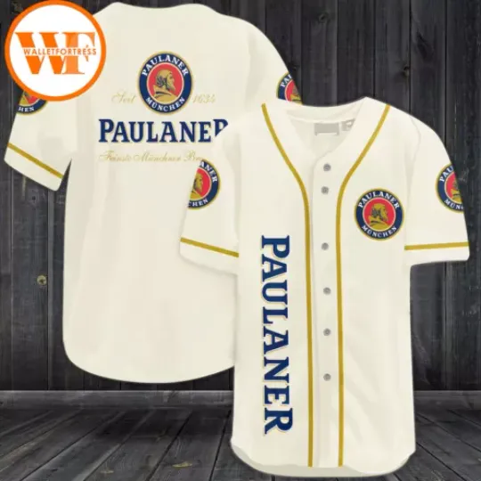 Discover Paulaner Baseball Jersey, Beer Lover Jersey Shirt
