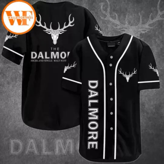 Discover The Dalmore Baseball Jersey, Whisky Lover Jersey Shirt