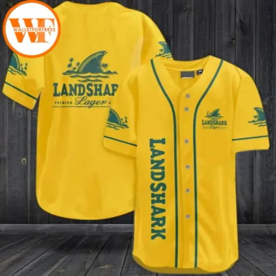Discover Landshark Lager Baseball Jersey, Whisky Lover Jersey Shirt