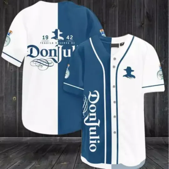 Discover White Don Julio Baseball Shirt, Love Beer Baseball Jersey Shirt, Baseball Gift