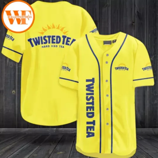 Twisted Tea Baseball Jersey, Whisky Lover Jersey Shirt
