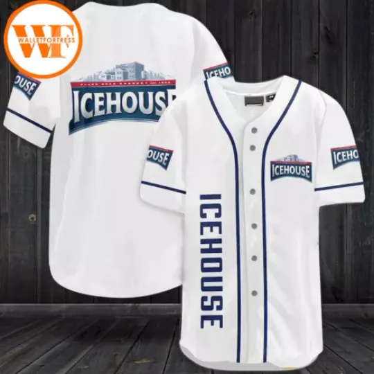 Discover Ice House Inspired Baseball Jersey, Beer Lover Jersey Shirt