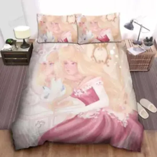 Discover Disney Princess Aurora And Her Reflection In Mirror Quilt Duvet Cover Set