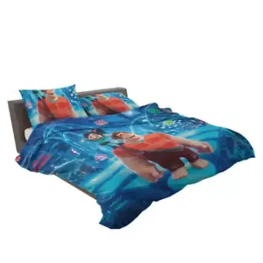 Discover Ralph Breaks the Internet Movie Disney Vanellope von Quilt Duvet Cover Set