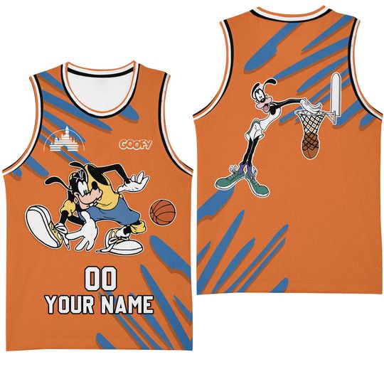 Personalized 2024 Disney Goofy Basketball Jersey