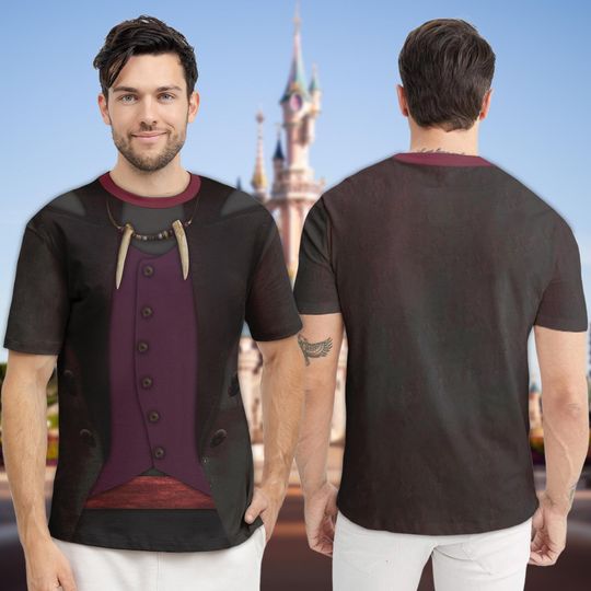 Princess And The Frog 3D Costume Shirt, Dr Facilier Cosplay Tee, Magic Kingdom Shirt, Dr Facilier Halloween Costume for Family Group T-Shirt