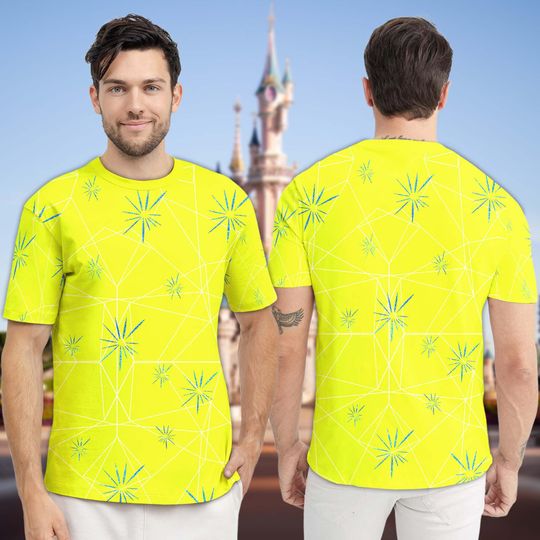 Joy Inside Out 2 3D T-Shirt, Inside Out All Over Print Shirt, Joy Inside Out Costume T-Shirt, Inside Out Cosplay Costume Tee, Joy T-Shirt