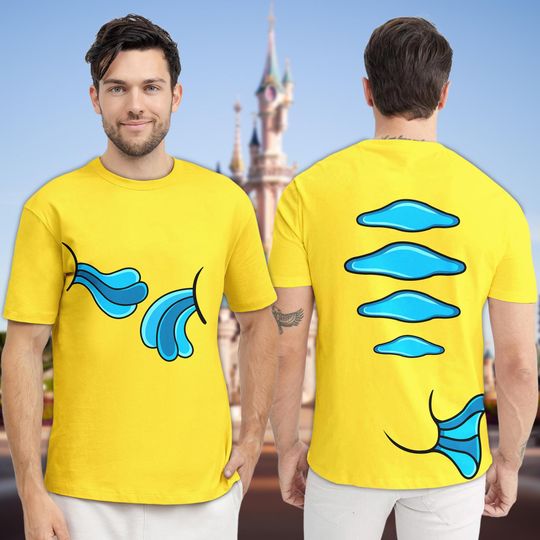 Finding Nemo Fish Cosplay Costume Shirt, Halloween Costume For Family Group 3D Shirt, Funny Fish Movie Tee, Fish Animated Kids Cosplay