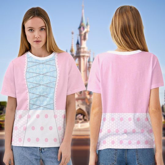 Bo Peep Characters Shirt, Toy Costume Cosplay 3D T-Shirt, Toy Story Halloween Costume For Family Group T Shirt, Toy Story Costume Tee