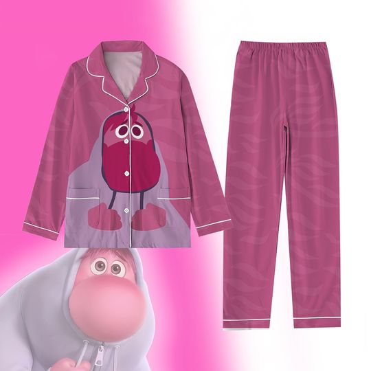 Halloween Pajamas Set, Inside Out Embarrassment Pajamas, Inside Out Movie 2 Shirt, Embarrassment Cosplay Costume, Magic Kingdom Shirt