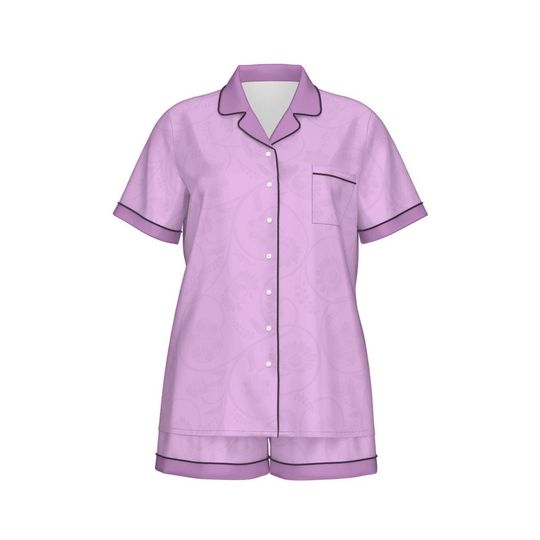 The Rapunzel Women's Pajama Set With Short Sleeve