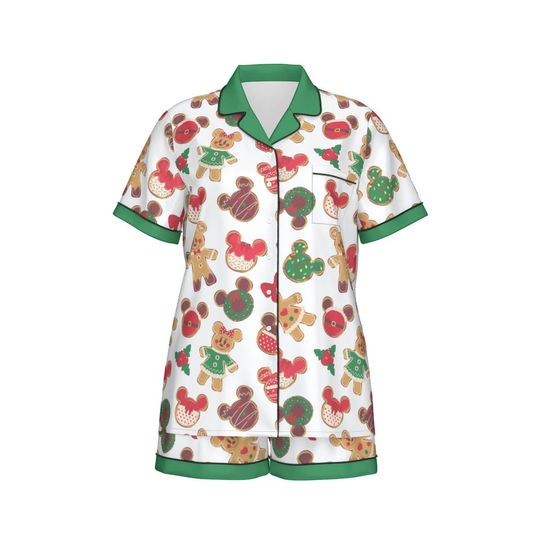 Inspired Cookies Women's Short Sleeve Pajama Set