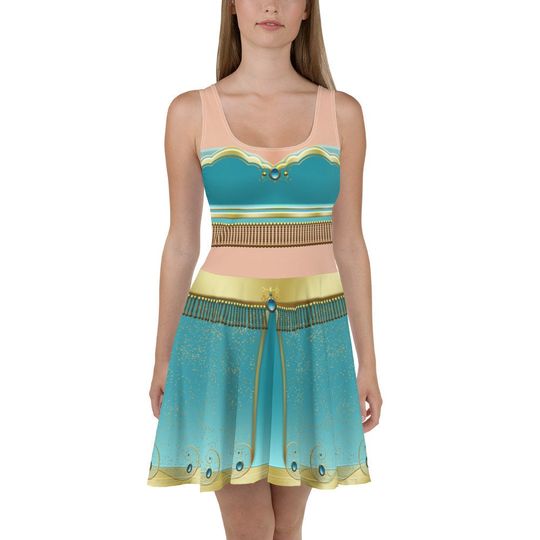 Jasmine Running Costume Dress for Princess Run Half Marathon Weekend | Wine & Dine | Halloween | Aladdin