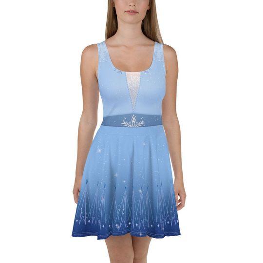 Elsa Inspired Running Costume Dress for Princess Run | Marathon Weekend | Halloween