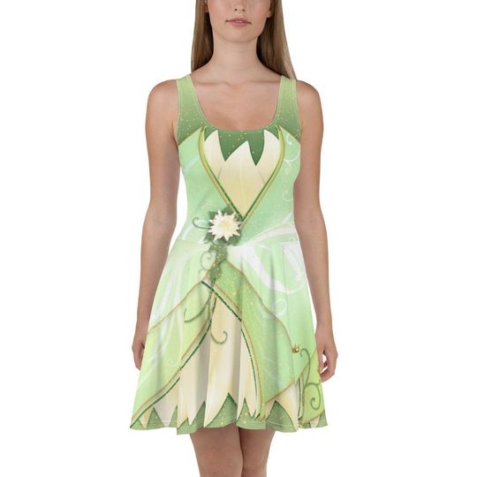 Tiana Costume Dress for Princess Run Half Marathon Weekend | Frog Princess | Wine & Dine | Halloween
