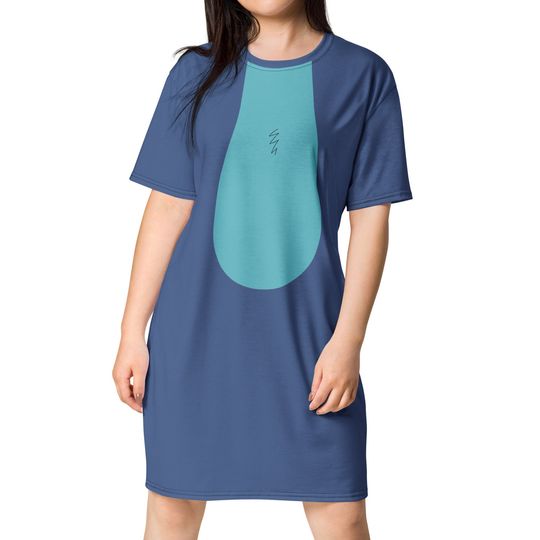 Stitch Costume T-shirt Dress | Halloween | Cosplay | Women's Clothing