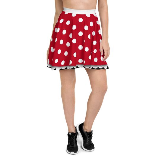 Minnie Inspired Running Costume Skirt