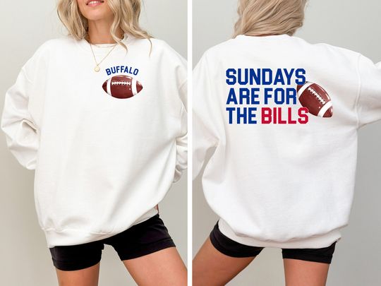 Buffalo Bills Football Shirt, Sundays are for the Bills, football, Football Shirt, Buffalo Football, Bills Football