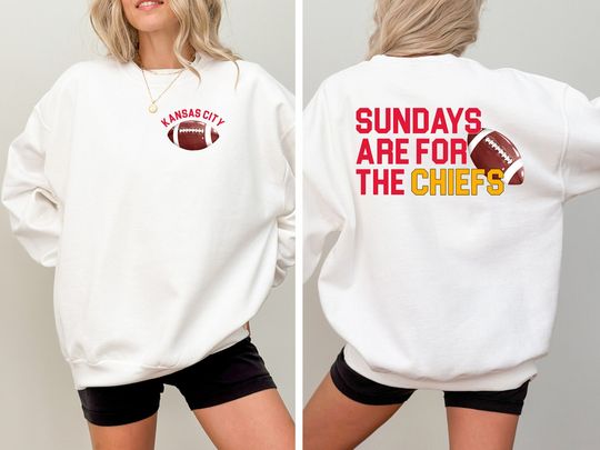 Kansas City Chiefs Football Shirt, Sundays are for the Chiefs, football, Football Shirt, Kansas City Chiefs, Kansas City Chief Football, Chiefs